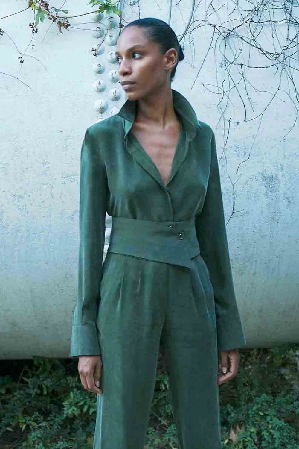 2in1 Vegan Gömlek Tulum - Görsel 3