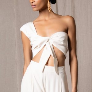 Tek Omuz Ekru Büstiyer